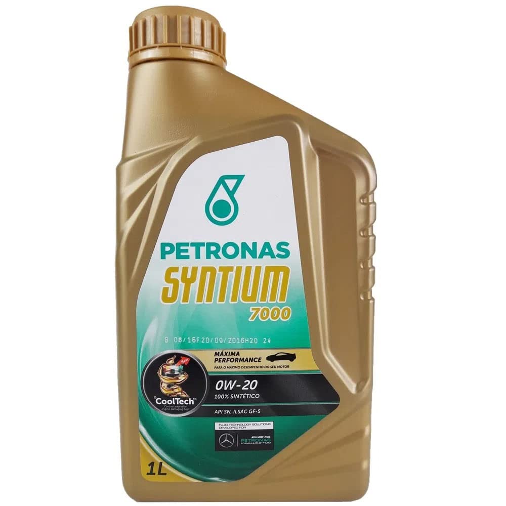 Óleo de motor Syntium 7000 Hybr Sp 0w20 Petronas : Amazon.com.br